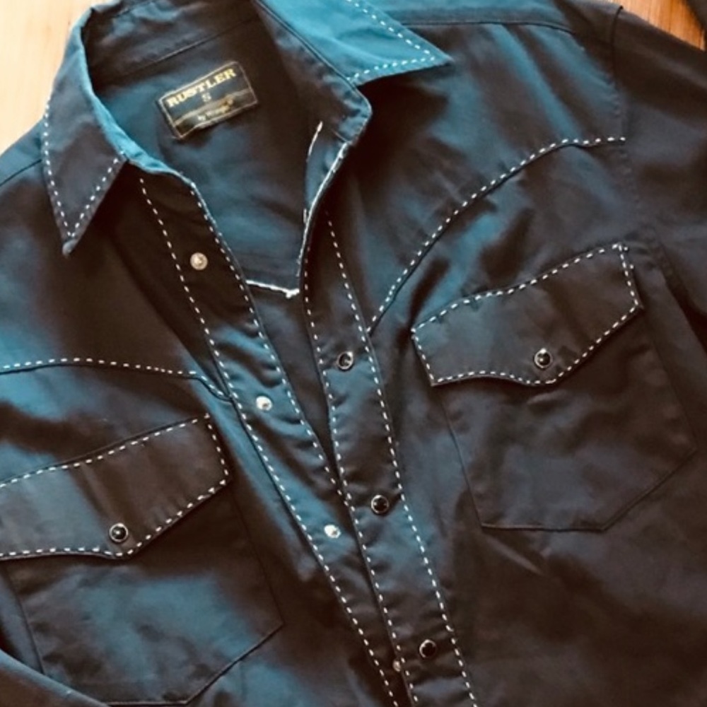 Rustler by wrangler shirt, vintage